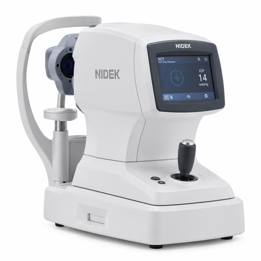 Nidek tonometer – instrumentet vi bruker til å måle øyetrykket